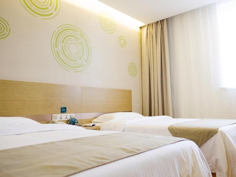 Greentree Inn Nantong Qidong Lvsi Harbour Express Hotel Exterior foto
